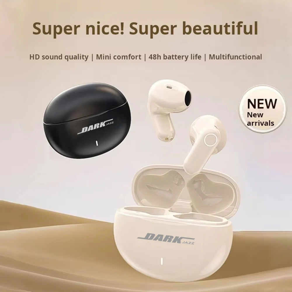 BOSECXT M21S TWS Bluetooth Headphones Wireless High Sound Quality HiFi Ultra Long Battery Life Half In-ear Earbuds Mini Portable