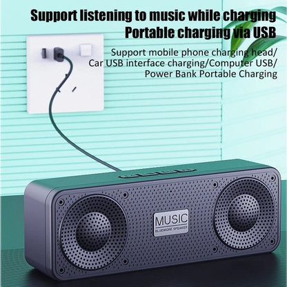 S18 Wireless Creative Bluetooth Smart Speaker Mobile Phone Audio Computer Subwoofer Outdoor Convenient Radio