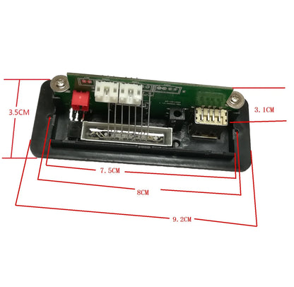 Speaker modification MP3 decoder LED display 12v5V universal lossless Wav module audio decoder PCBA