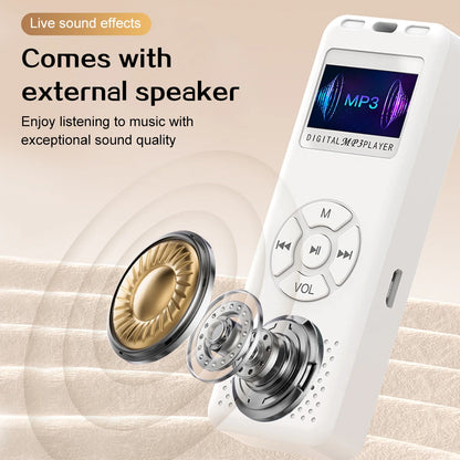 Mini Digital Audio/Sound/Voice Recorder Convenient MP3 Player Digital Voice Recorder FM Mini Radio HiFi Sound Quality