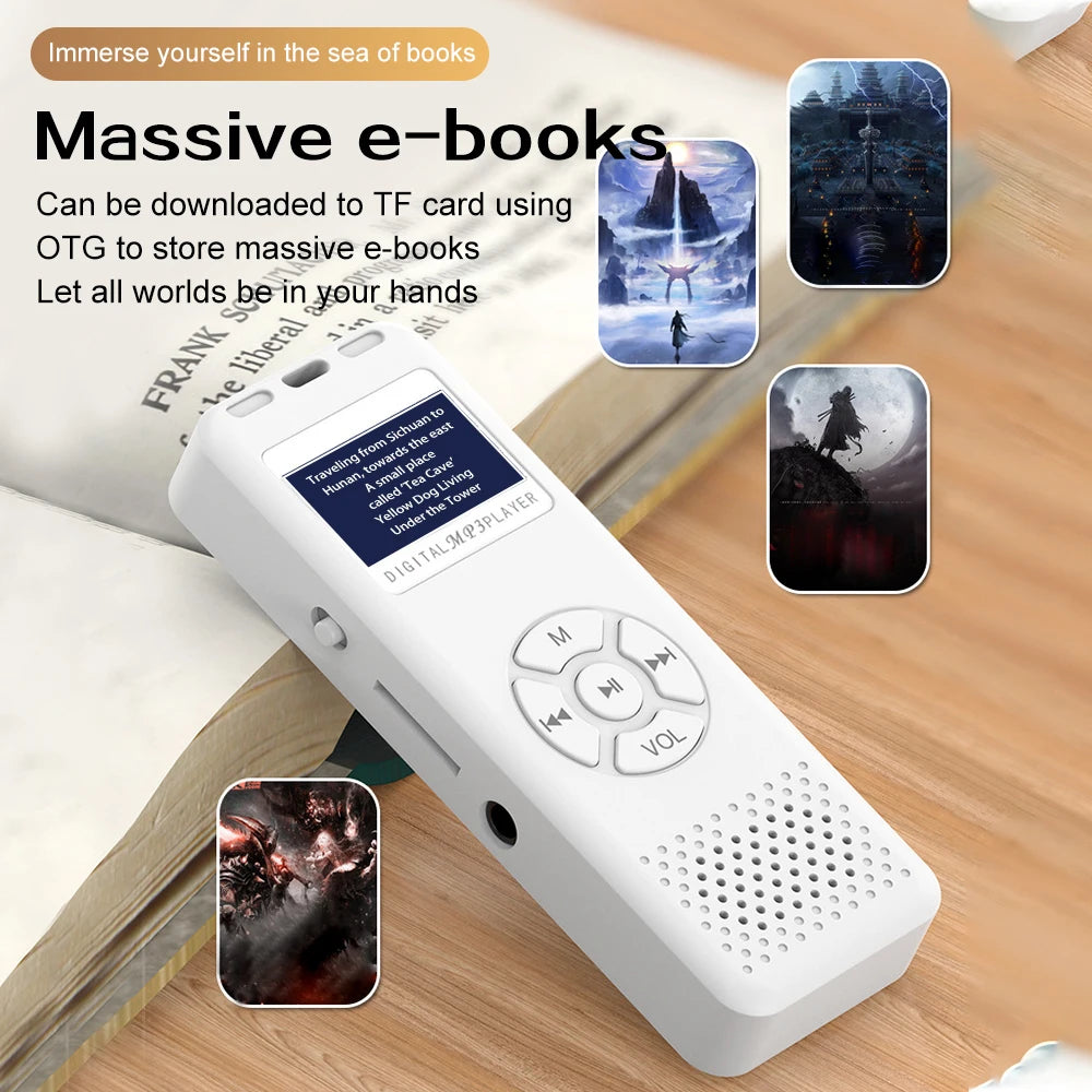 Mini Digital Audio/Sound/Voice Recorder Convenient MP3 Player Digital Voice Recorder FM Mini Radio HiFi Sound Quality